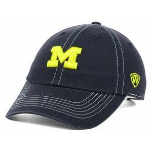 Michigan Wolverines Women's Top of the World NCAA Stitches Adjustable Hat Cap